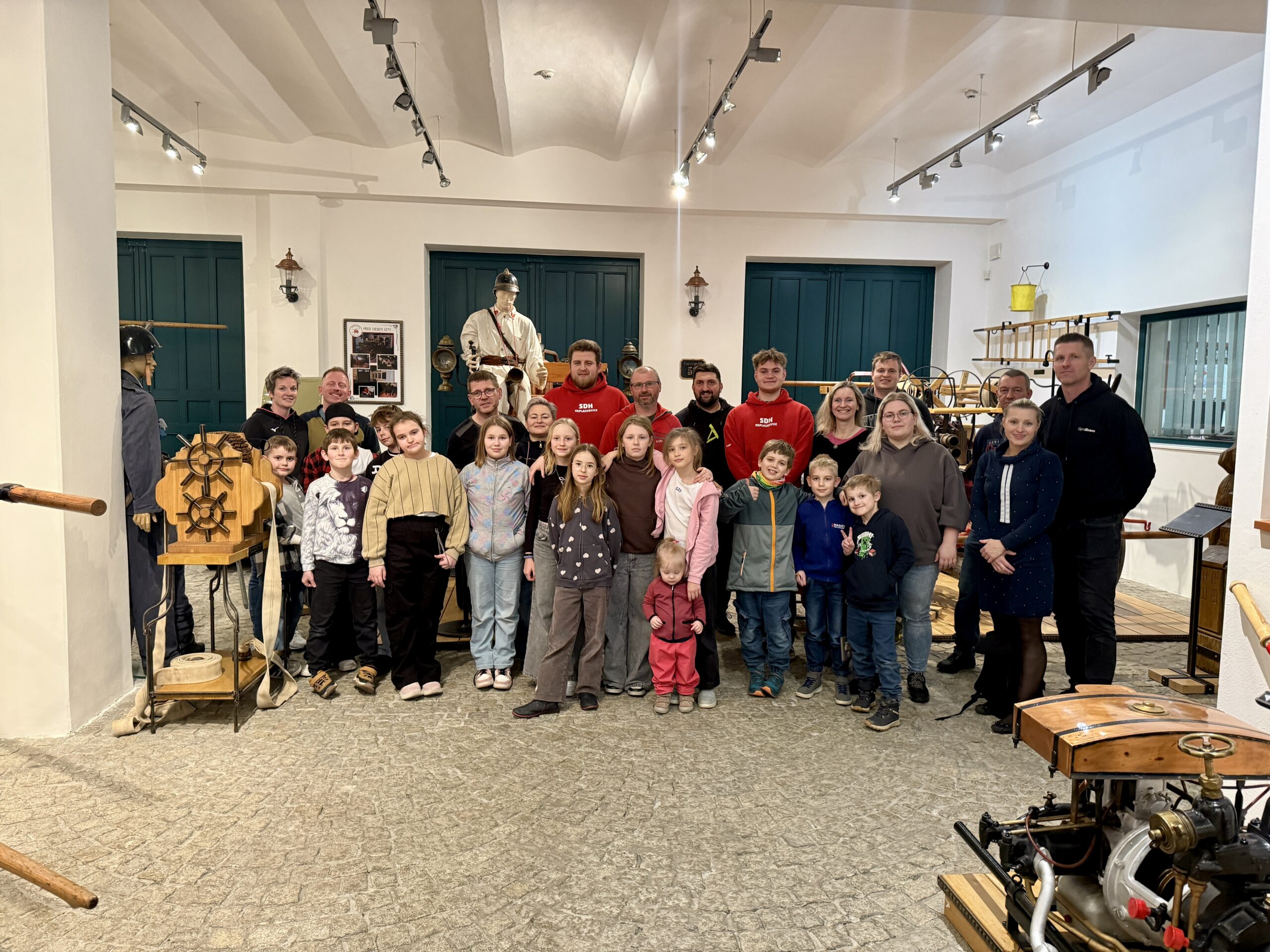 Návštěva hasičského muzea